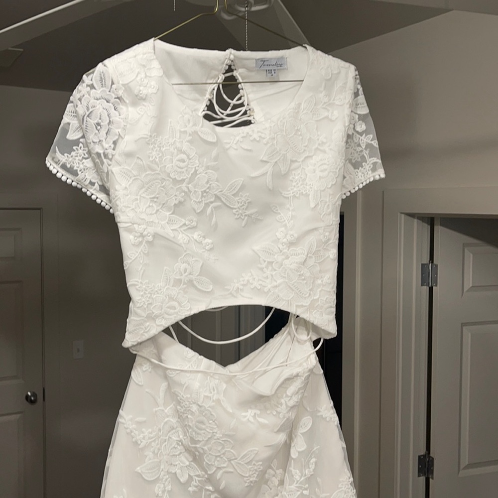 Two Sisters the Label Shay dress in white.